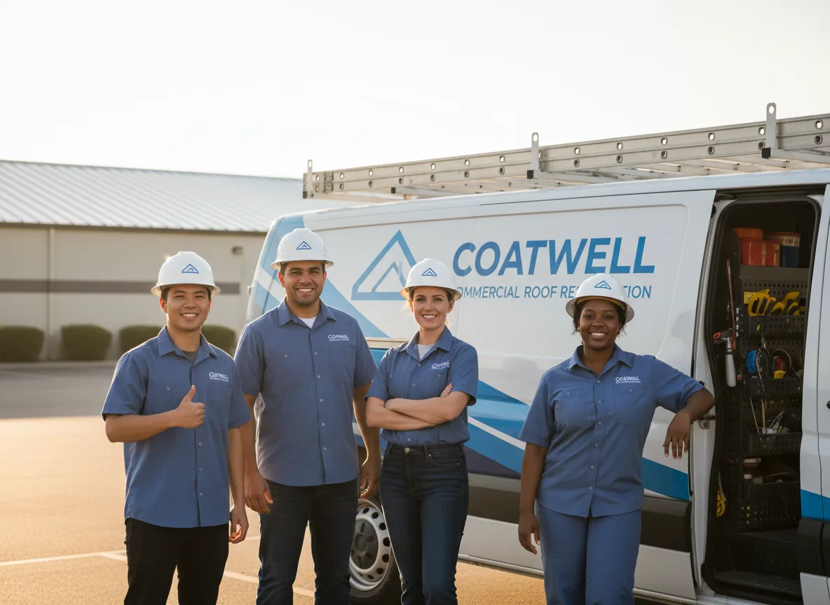 Commercial roof coating company in Bellevue, MI